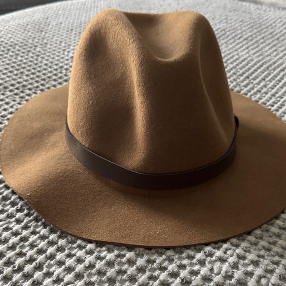 H&M Accessories - H&M Wool Classic Brown Fedora Hat